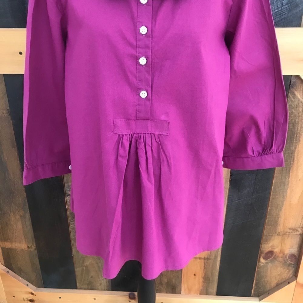 MISSLOOK button front round collar blouse,size L - Picture 4 of 6